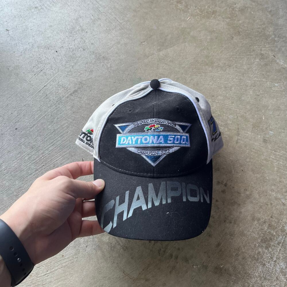 DAYTONA 500 CHAMPION HAT 2012 MOTORSPORT NWT SNABPACK CAP